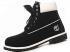 Mens Timberland 6-inch Premium Boots Black White