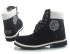 Mens Timberland 6 Inch Boots Black White