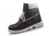 Mens Timberland Custom Boots Brown White