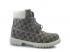 Timberland Custom Boots Grey White For Men