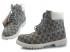 Timberland Custom Boots Grey White For Men