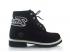 Timberland Custom Varsity Boots Black White For Men