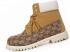 Timberland Custom Varsity Boots Men Wheat White