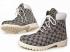 Timberland Custom Varsity Boots Mens Brown White