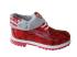 Timberland Men Roll-top Boots Red Grey