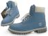 Timberland Mens 6-inch Basic Boots Light Blue White