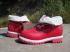 Timberland Red White For Women Roll-top Boots