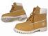 Timberland Wheat White 6-inch Premium Boots For Men