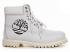 White Timberland Custom 6 Inch Boots Men