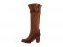 Damskie Timberland Earthkeepers Shoreham Tall Zip Boots Czekoladowe