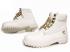 botas Timberland Gold Chain blancas para mujer