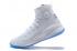Мужские баскетбольные кроссовки Under Armour UA Curry 4 IV High All Star, белые, синие, новинка