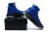 Zapatos de baloncesto Under Armour UA Curry 4 IV High para hombre Negro Royal Blue Nuevo especial