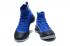 Under Armour UA Curry 4 IV High Men Basketball Shoes Black Royal Blue New Special
