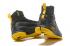 Under Armour UA Curry 4 IV High Chaussures de basket-ball pour hommes Noir Jaune Spécial.