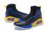 Basketbalové boty Under Armour UA Curry 4 IV High Men Royal Blue Žlutá Černá Žhavá novinka