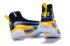 Under Armour UA Curry 4 IV High Hombres Zapatos de baloncesto Royal Azul Amarillo Negro Caliente Nuevo