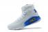 Under Armour UA Curry 4 IV High Chaussures de basket-ball pour hommes Blanc Bleu Nouveau Spécial