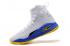 Under Armour UA Curry 4 IV High Мужские баскетбольные кроссовки Белый Синий Желтый Специальный