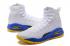 Sepatu Basket Pria Under Armour UA Curry 4 IV High Spesial Putih Biru Kuning