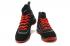 Under Armour UA Curry IV 4 Chaussures de basket-ball pour hommes Noir Rouge