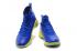 Sepatu Basket Pria Under Armour UA Curry IV 4 Royal Blue Yellow Special