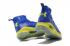 Zapatos de baloncesto Under Armour UA Curry IV 4 para hombre azul real amarillo especial