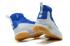 Sepatu Basket Pria Under Armour UA Curry IV 4 Putih Biru Coklat