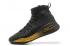 Under Armour UA Curry IV 4 Youth Big Kids Basketball Shoes Black Gold