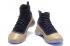 Under Armour UA Curry IV 4 Zapatos de baloncesto para niños grandes para jóvenes Oro claro Negro
