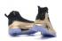 Under Armour UA Curry IV 4 Zapatos de baloncesto para niños grandes para jóvenes Oro claro Negro