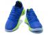Sepatu Basket Pria Under Armour UA Curry IV 4 Low Royal Blue Green 1264001