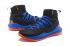 Under Armour UA Curry V 5 High Chaussures de basket Homme Noir Bleu Orange