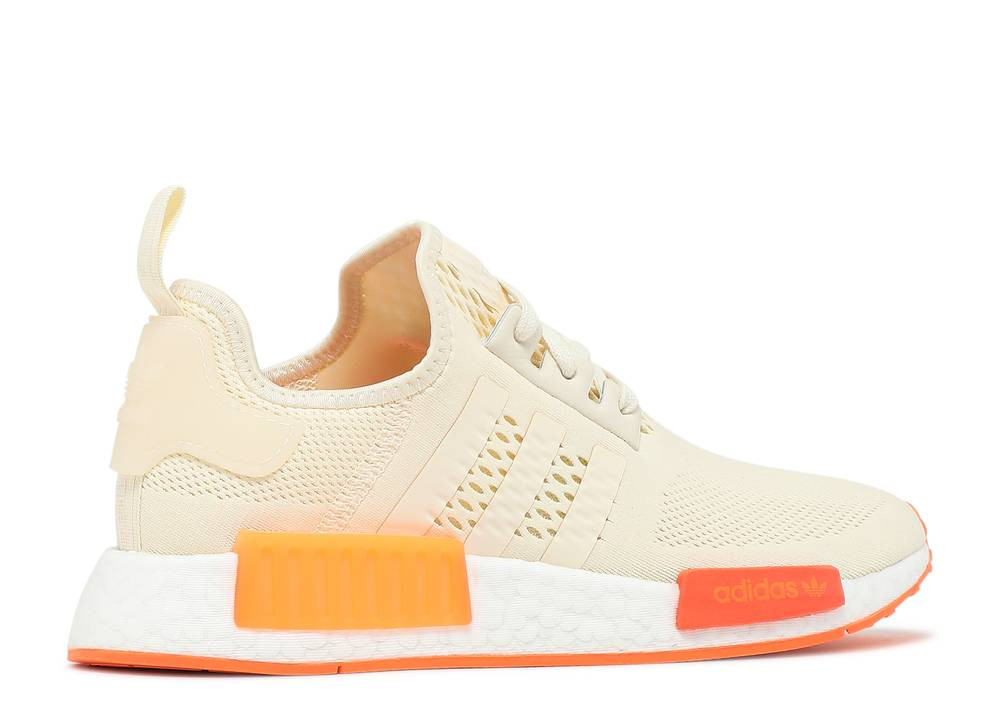 Adidas Nmd r1 Cream White Screaming Orange FY5984 - adidas and sneakers for women - StclaircomoShops