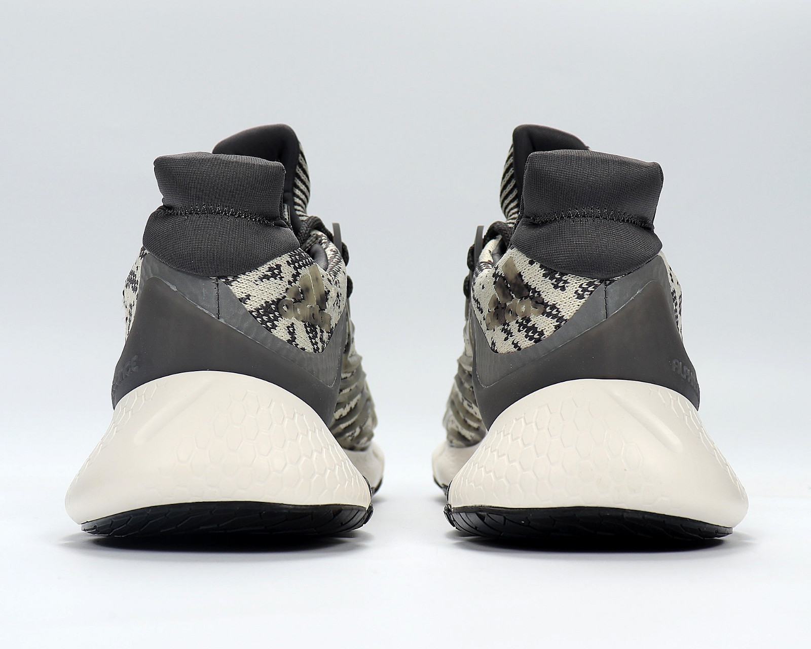 Other Adidas adidas japanese hoodie boys medium black hair Adidas AlphaBounce x Yeezy Boost Yellow Grey Black Running Shoes AY6687 StclaircomoShops