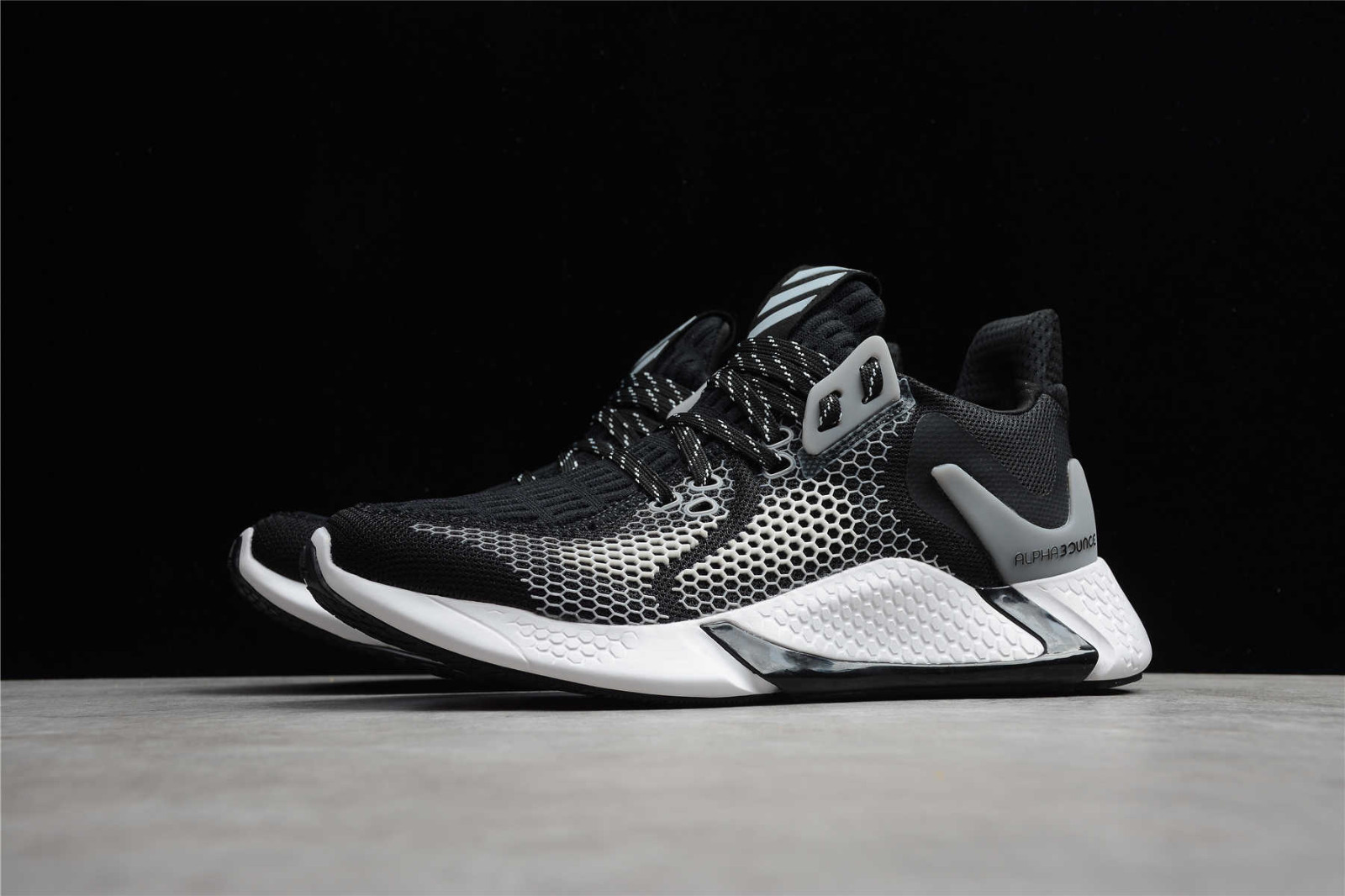 Adidas sale alphabounce silver