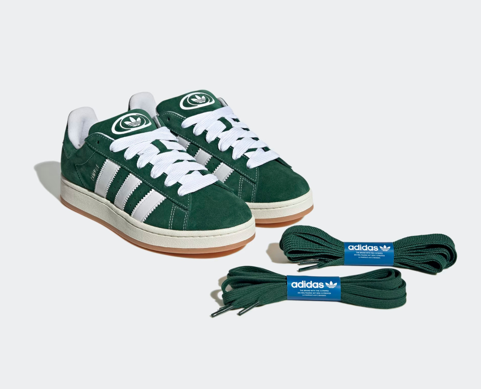 Adidas 00s Dark Green White Off H03472 -