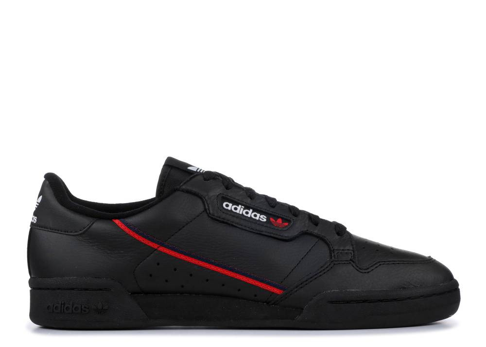 Adidas Continental 80 Rascal Core Black Navy Collegiate Scarlet B41672 ...