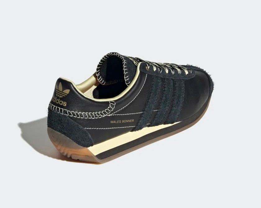 Adidas Originals Country Wales Bonner Core Black Easy Yellow
