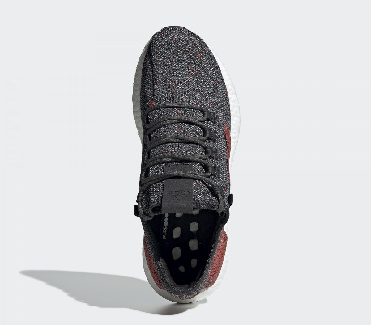 Adidas PureBoost Core Black Varsity Red Cloud White B37783