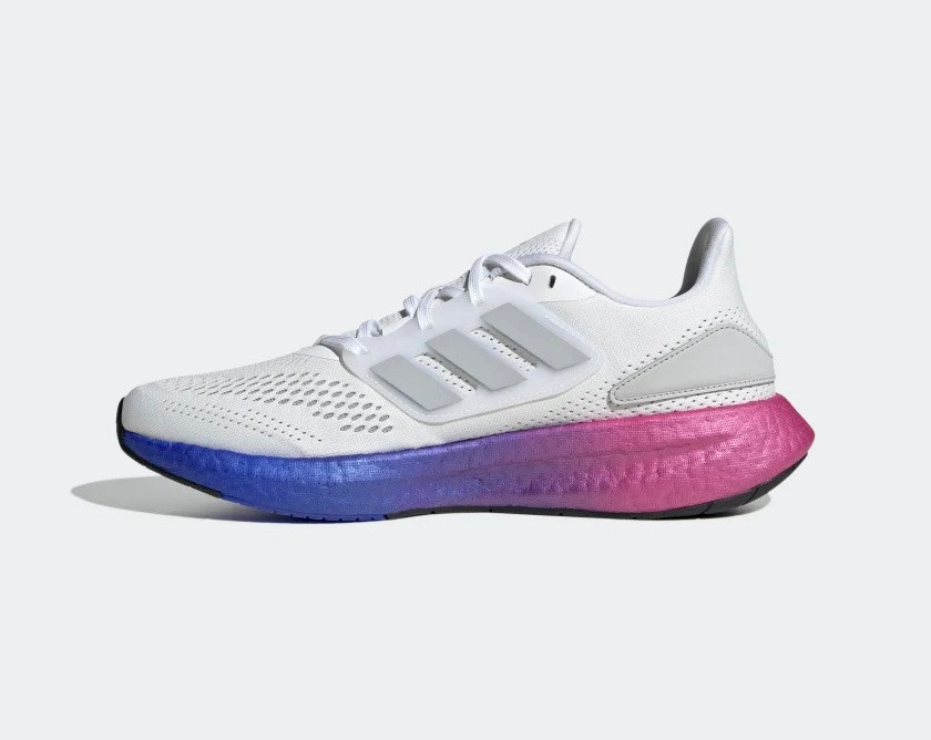 Adidas Pureboost 22 Cloud White Grey Two Lucid Blue HQ8585 - Sepcleat