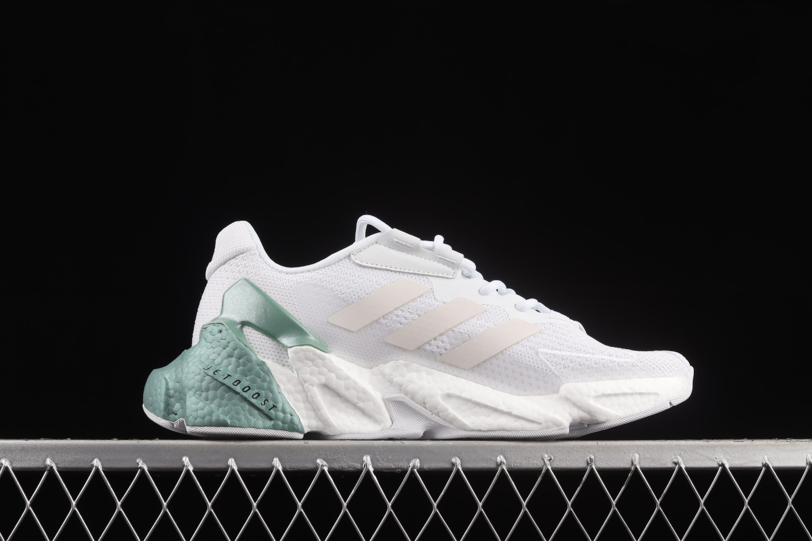 Adidas X9000L4 Boost Cloud White Green Running Shoes GX3486 - Other ...
