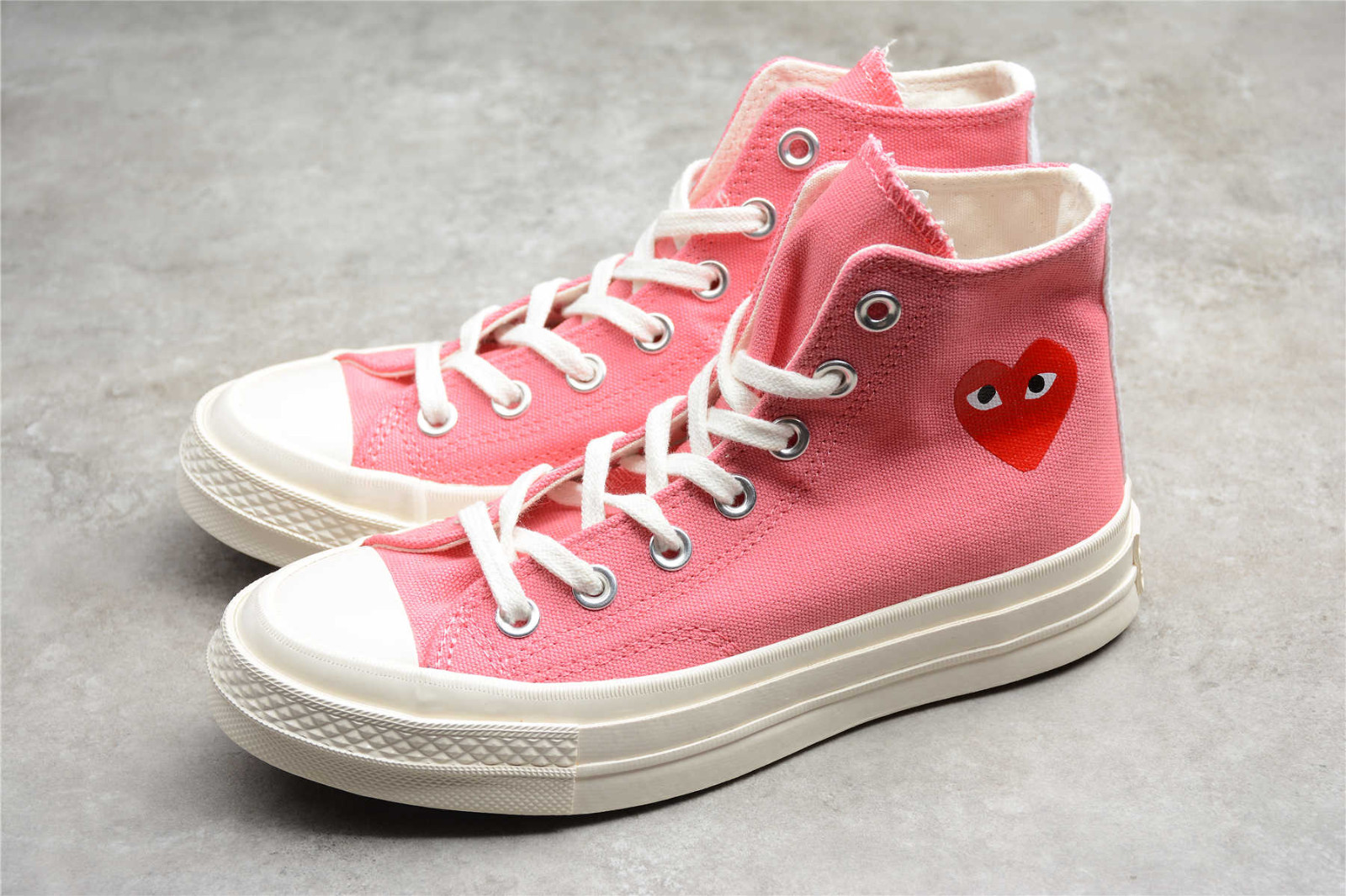 Comme des Garçons PLAY x NEIGHBORHOOD Converse Chuck Taylor All Star 70  High Bright Pink 168301C - StclaircomoShops - NEIGHBORHOOD Converse Japans  Timeline Collection is Period Correct