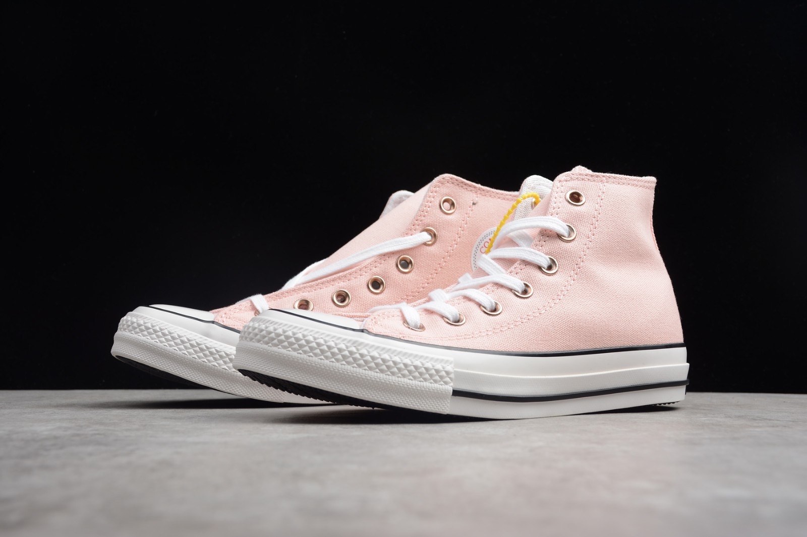 Converse All Star 100 Colors HI Pink White Black Womens Size Shoes