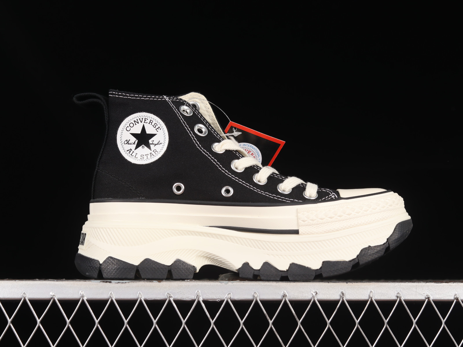 Converse Shoes - Converse All Star 100 Trekwave Hi Black White