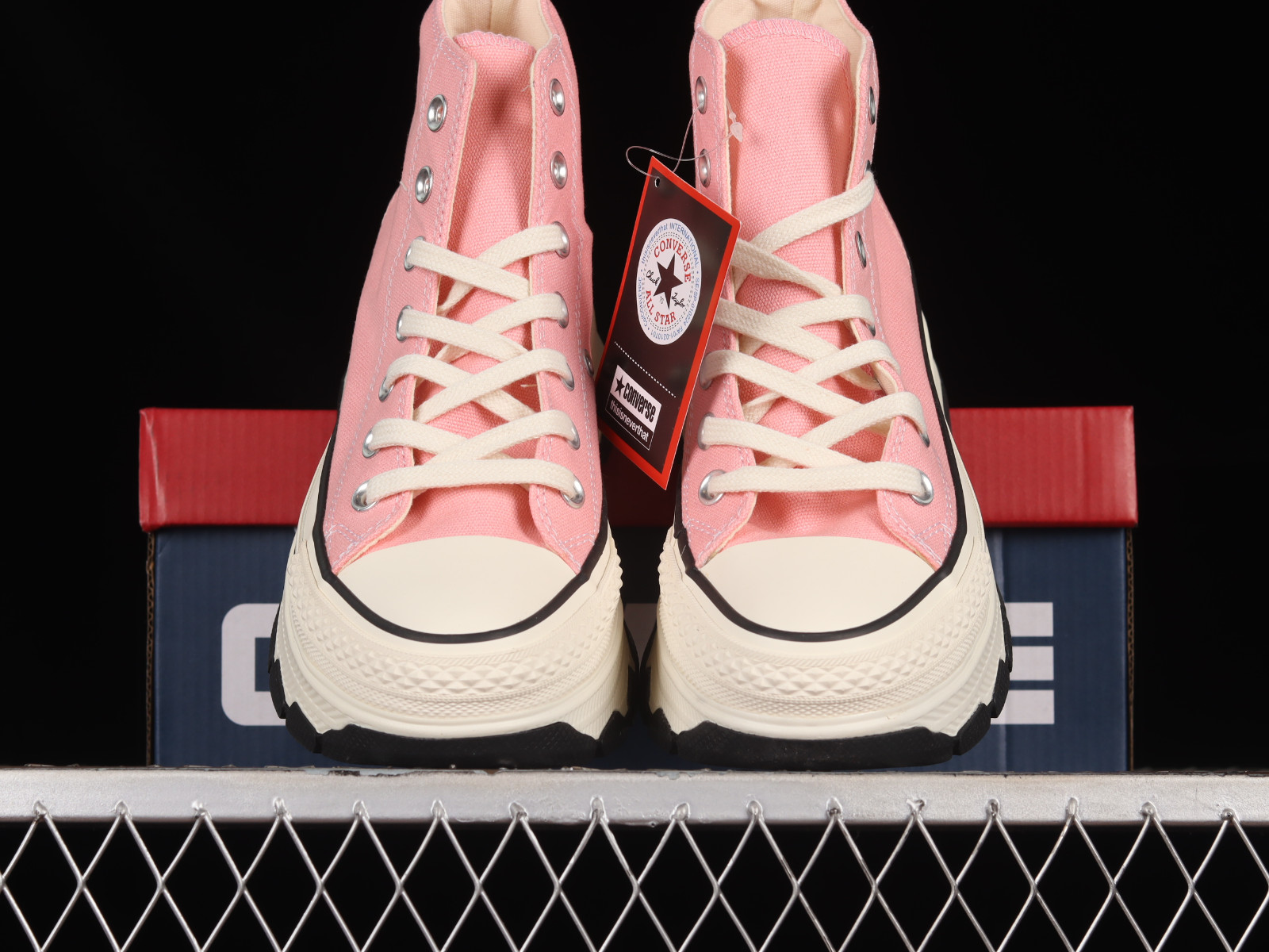 Converse All Star 100 Trekwave Hi Pink Black White 31308861, 59% OFF