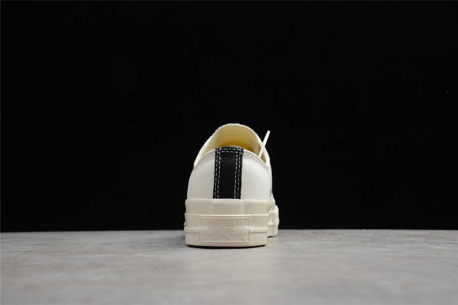 Comme des garcons top converse plateau