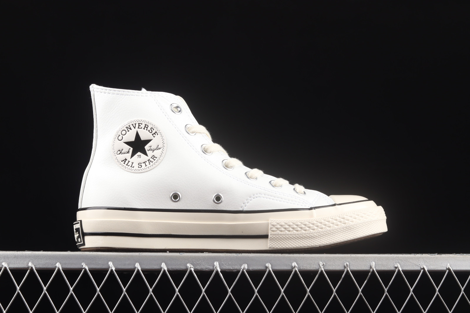 Converse Chuck Taylor 70 High Leather White Egret 167064C - GmarShops