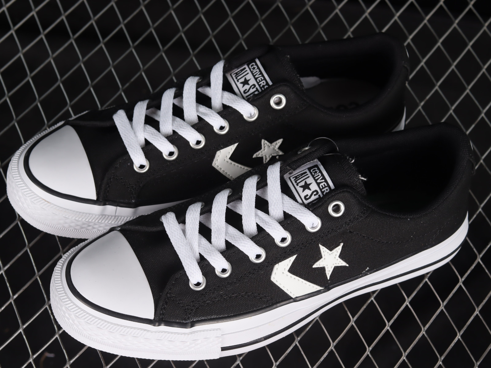 Converse Chuck Taylor All Star Ox Low Black White 161595C - GmarShops