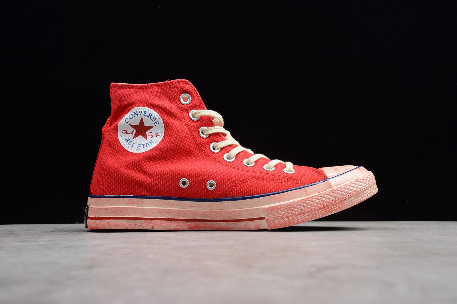 Converse All Star Unisex Shoes Egret-red-blue